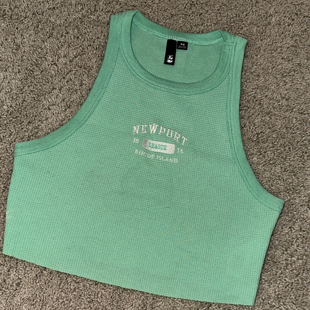 Garage Women's Newport Green Crop Top